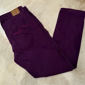 U.S. Polo Assn. Purple Womens Denim Jeans